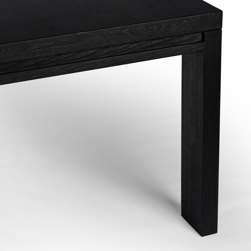 Millie Dining Table, Drifted Oak Solid, 30" H x 72" L x 96" W