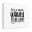 Be Light Matthew 5:14 1 Piece Wrapped Canvas Wall Art-1167120944