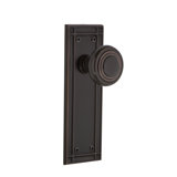 Mission Plate with Deco Door Knob