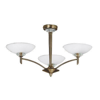 Richelieu 3-Light Shaded Chandelier