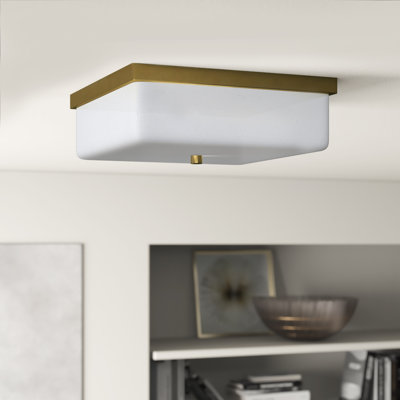 Plafonnier encastré 2 lumières Nouvelle