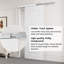 Porte de grange coulissante en bois 80 po H 2Lite-118626476
