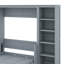 Lit escamotable Murphy avec bureau, cadre de lit mural peu encombrant avec tablettes de rangement-1688549970-1688549999