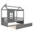 Ault Twin Size House Bed Wood Bed With Twin Size Trundle-1799703967