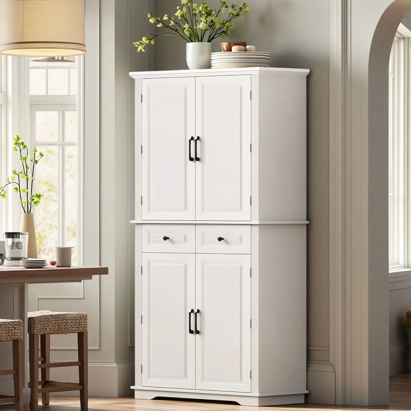 Armoire de cuisine Farmhouse, Blanc