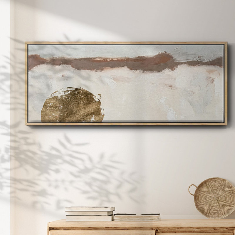 Winter Medallion I- Framed Canvas