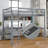 Gursimran Kids Full Loft Bed with Drawers-891721055