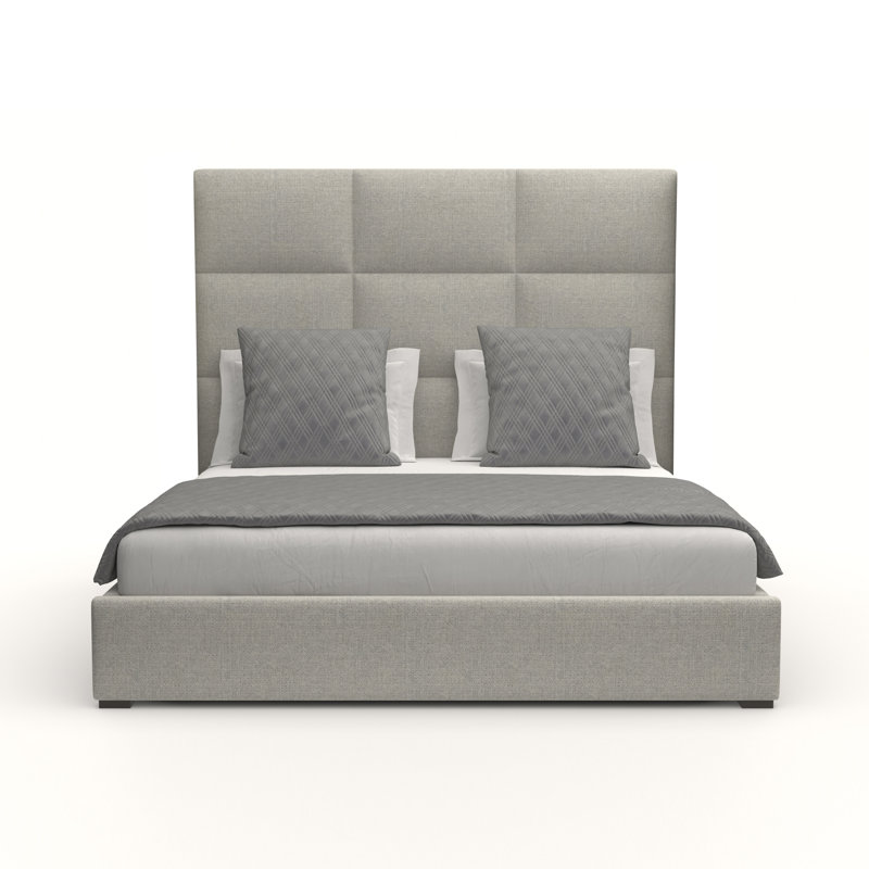 Dezyah Upholstered Standard Bed, Grey Revolution®, California king