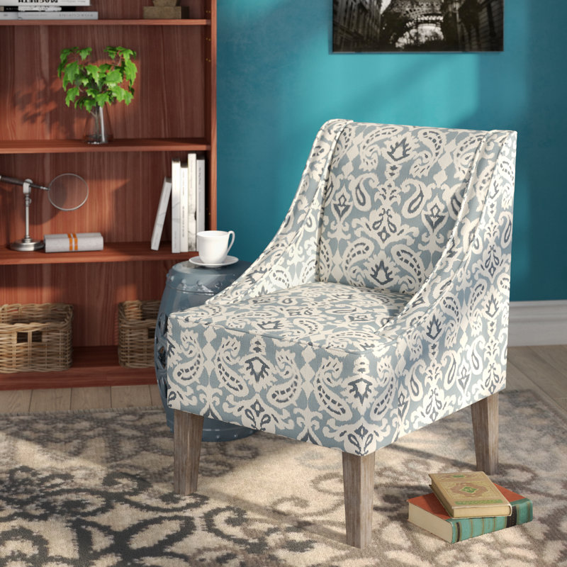 Upholstered Slipper Chair