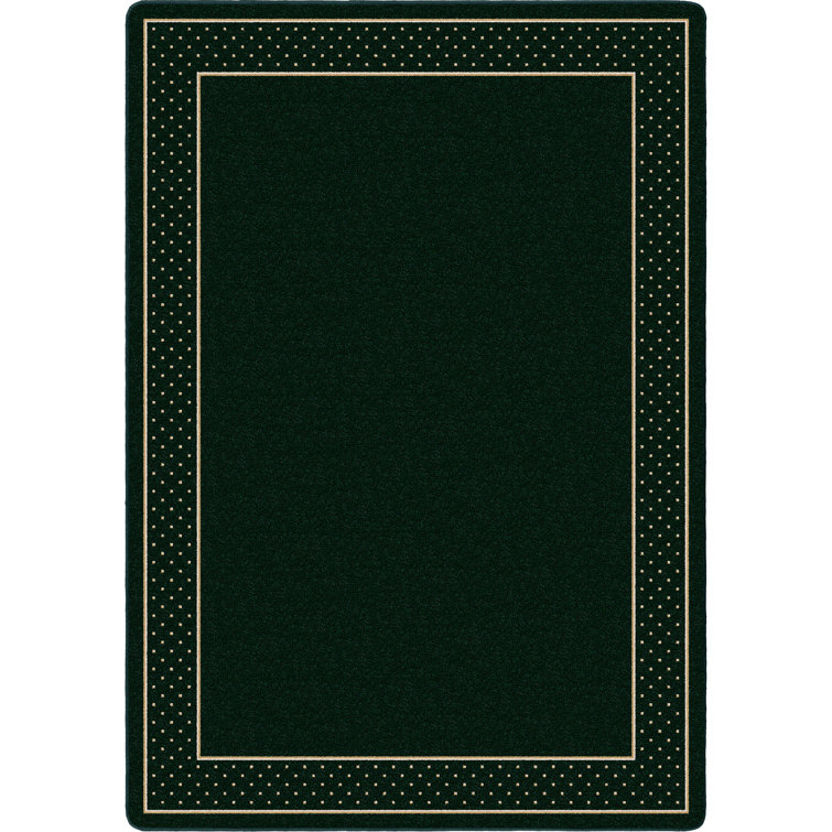 Alminus Design Center Legacy Emerald Bordered Area Rug
