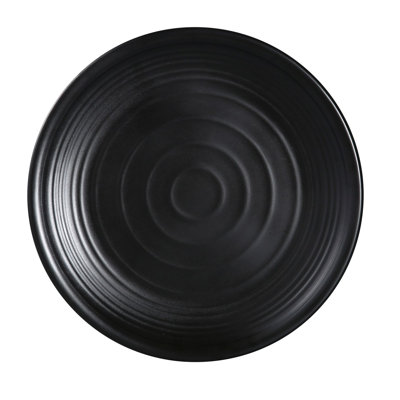 Assiette ronde en mélamine Yanco