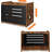 Router Shelf, Wood Wifi Box Hider, Projector Shelf Stand, Router Modem Storage Box Power Strip Cable Management Hider Rack, Routers Cover Organizer For Office Home