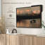 «Courting Moose In Wonder Lake», reproduction sur toile-101453059