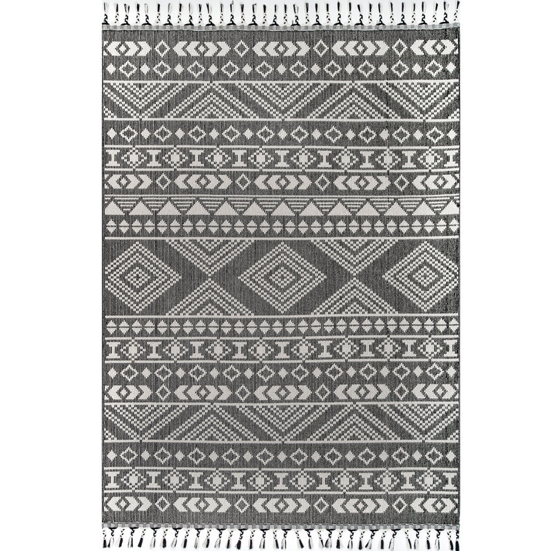 Tapis gris Chilhowee, Rectangle 5 pi 3 po x 7 pi 4 po