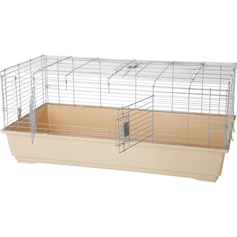 Cage pour animaux, cage à furet avec accessoires pour animaux, lapins et cochons d'Inde par le haut