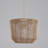4 - Light Dimmable Rattan Lantern Chandelier