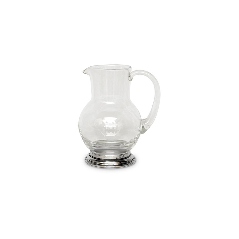 Glass 50.72 oz. Pitcher, 5.9"  x 3"  x 3" 