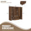 Armoire-penderie 4 portes avec 2 tiroirs-862066133