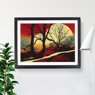 Alluring Tree Forest - Single Picture Frame Print
