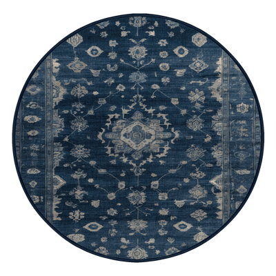Machine Washable Overdyed Gray Area Rug