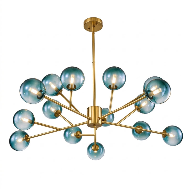 15 - Light Iron Chandelier