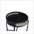 Colson Black Finish End Table