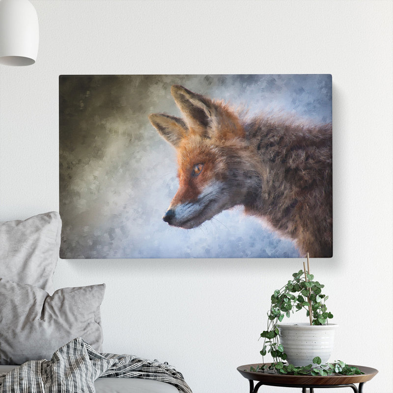 Red Fox Vol.5 - Wrapped Canvas, 40cm H x 60cm W x 3cm D