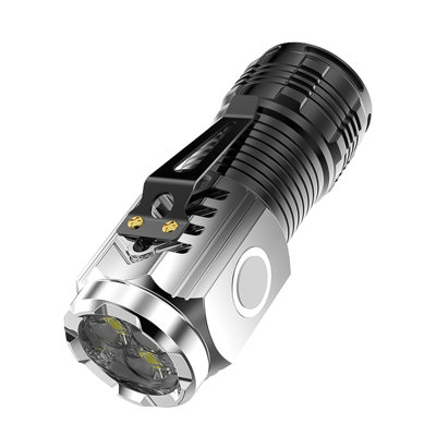 Night Light Flashlight LED Portable Toggle Clip Mini Light Source Lamp 20W Power Built In Lithium Battery Water Resistance Grade IPX6 Adsorbable Metal