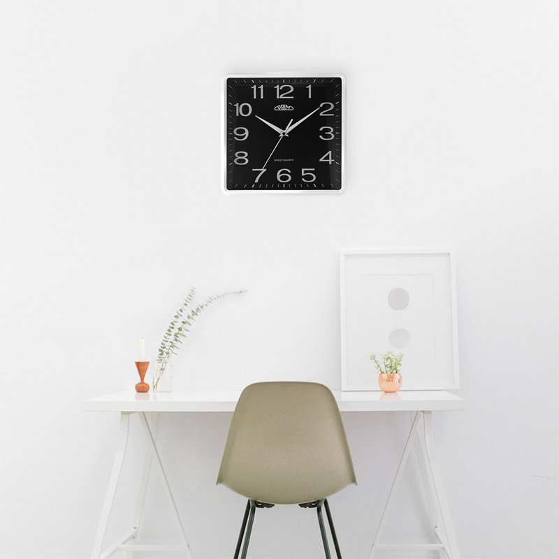 Wall Clock, Black/White