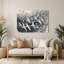 Oiseaux, art mural noir en métal Kittiwake-957564445