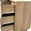 Commode de rangement à 6 tiroirs en rotin pour chambre à coucher, salon