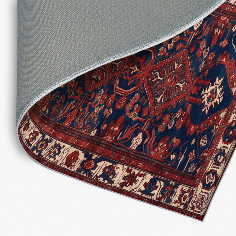 Tapis turc intérieur et extérieur brun, Rectangulaire 8 pi x 10 pi
