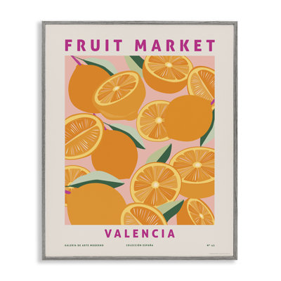 «Fruit Market Oranges», estampe numérique par Reinders