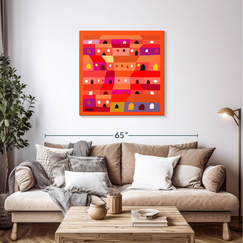 Guatemala For First Time, 36" H x 36" W