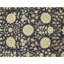 Hand Knotted Area Rug in Navy And Red