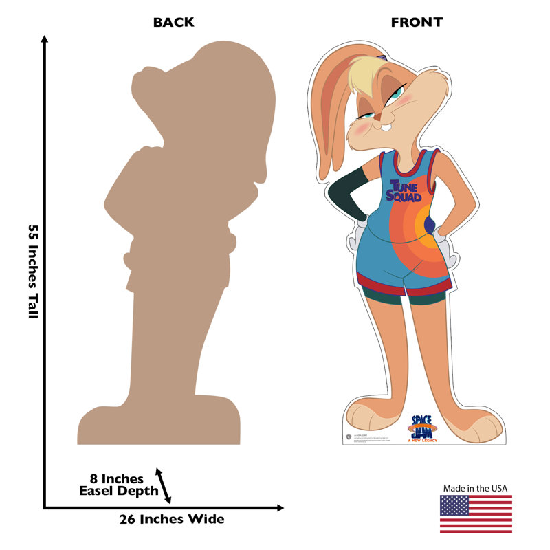 «Lola Bunny» en carton debout