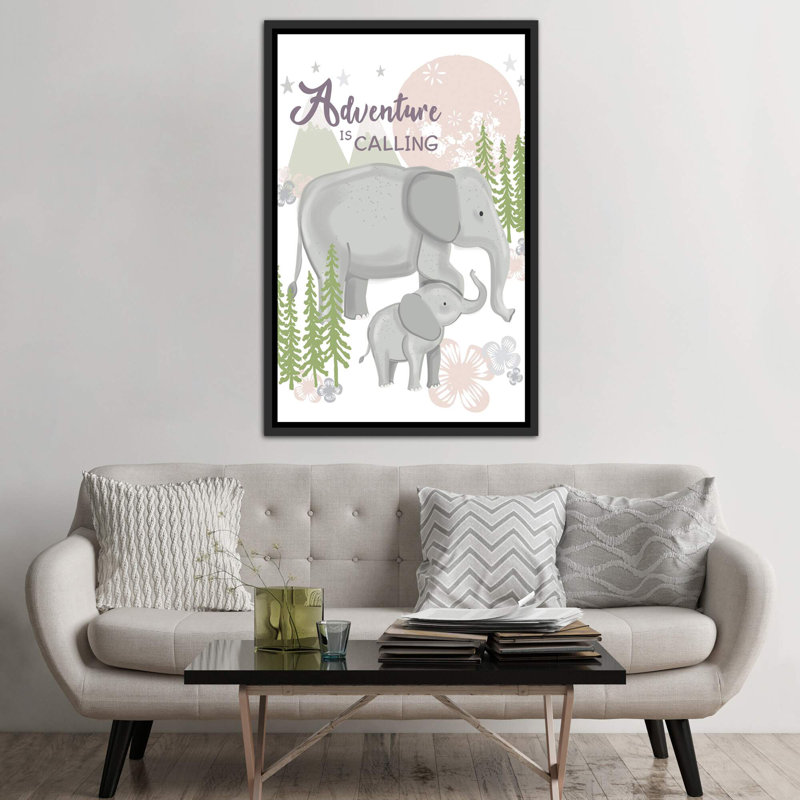 «Baby Beyond the Stars V» par Lisa White boutons - impression d'art graphique, H 60 po x l 40po x P 1,5 po, Pas de tapis