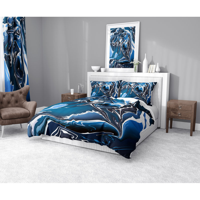 Polyester Duvet Cover, Twin Duvet Cover + 1 Standard Sham