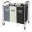 Metal Laundry Cart with Wheels-109104885