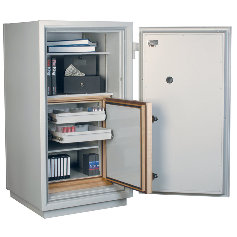Fireproof Mixed Media Security Safe with Electronic Lock, 10.5 CuFt