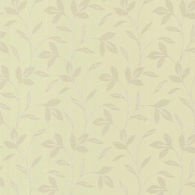 Rouleau de papier peint L 33 pi x l 20,5 po Amber Cynthia Leaf Trail, Vert