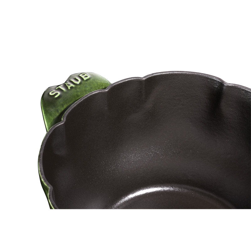 Cocotte artichaut en fonte Staub 3 pte - Basilic