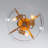  15" Modern Farmhouse 3-Light Glass Bowl Semi Flush Mount-1783335522