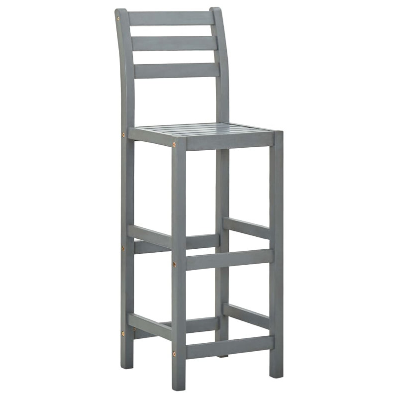 Varena Solid Wood Counter Stool