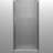 RD - W x 69'' H Hinged Door Semi-Frameless Shower Door with-42572267-42572264