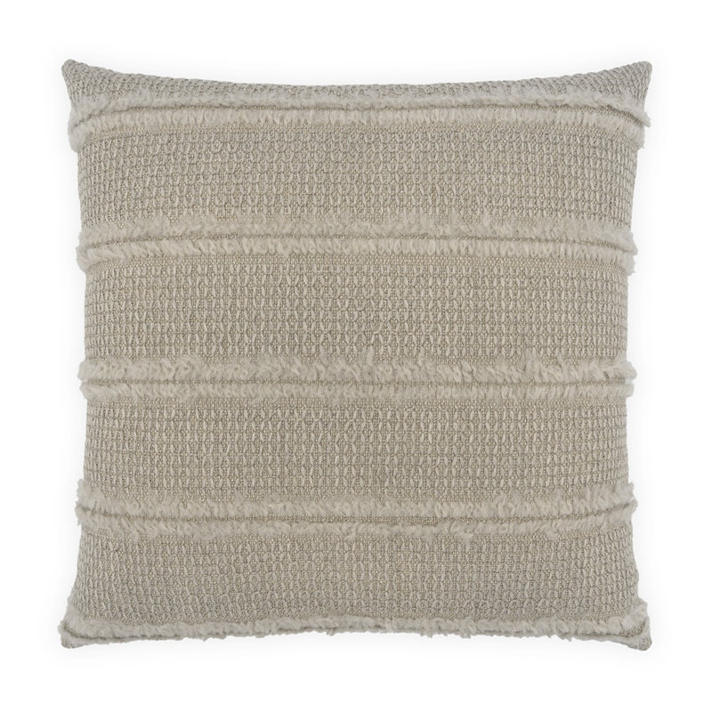 Kitto Square Pillow Cover & Insert, 22"H x 22"W, Taupe