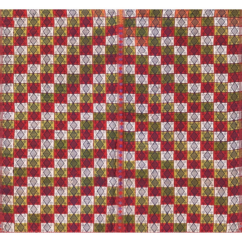 Tapis kilim turc tissé à plat de petite taille