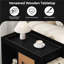 Table d'appoint moderne avec roulettes-2099374728