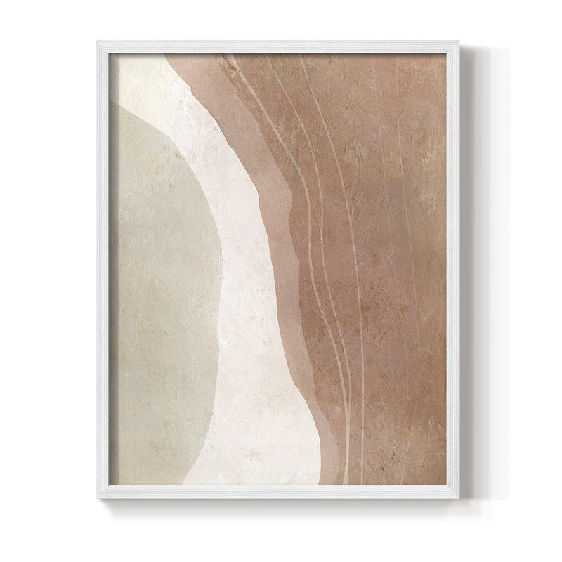 Impression murale Canyon - Bois massif, H 11 po x l 9 po, Blanc