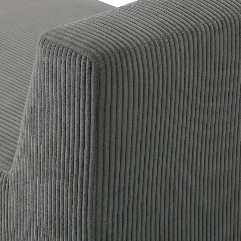 Fauteuil d'appoint simple Berlare, Gris